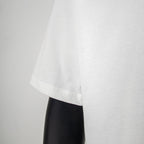 White Dior T-shirt short sleeve and side hem
