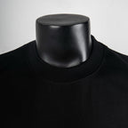 Black Dior crewneck T-shirt collar detail