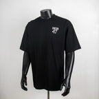Black short-sleeve T-shirt with DIOR 47 chest logo