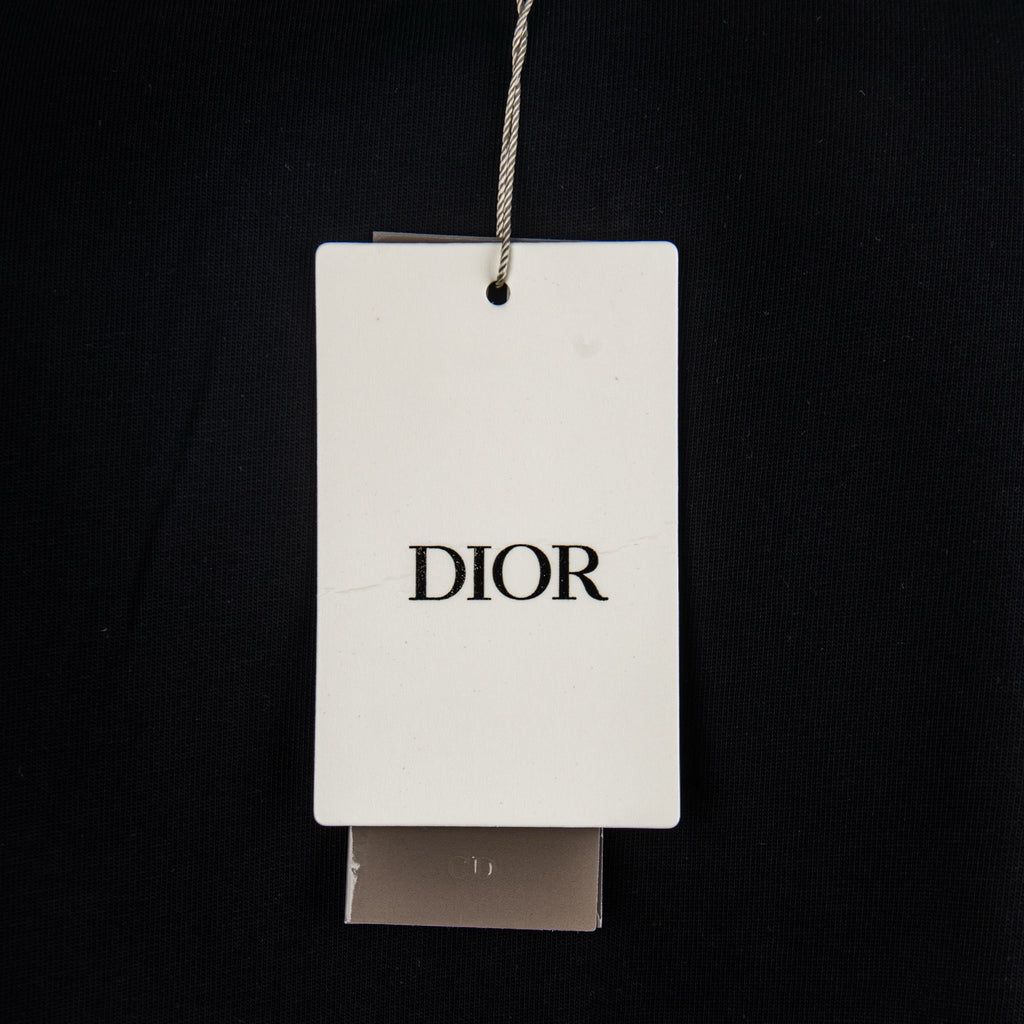 Dior T-shirt hang tag labeled DIOR