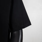 Black Dior short-sleeve T-shirt sleeve hem