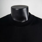 Black Dior crew-neck T-shirt neckline detail