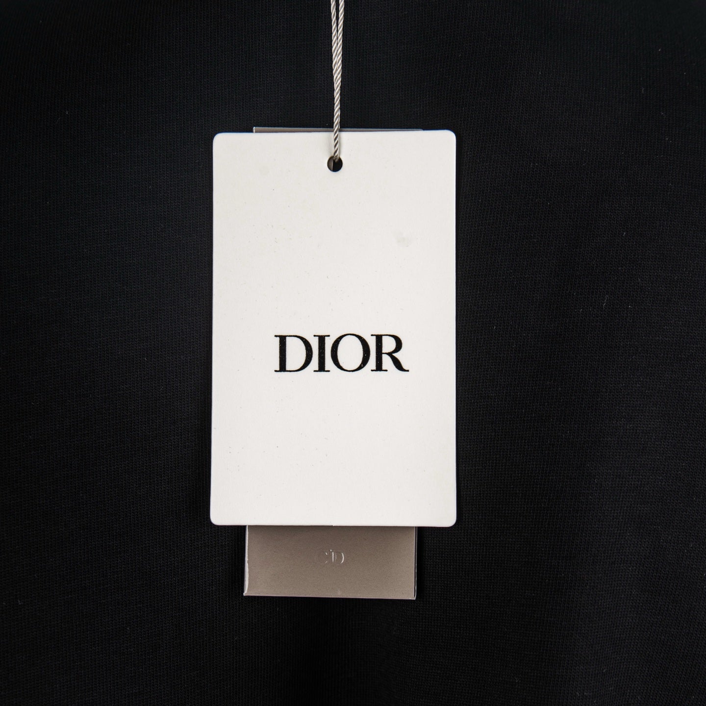 Black Dior T-shirt with DIOR hang tag