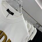 Fendi white T-shirt crew neck with black FENDI size label