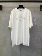 Off-white Burberry short-sleeve T-shirt with chest logo graphic