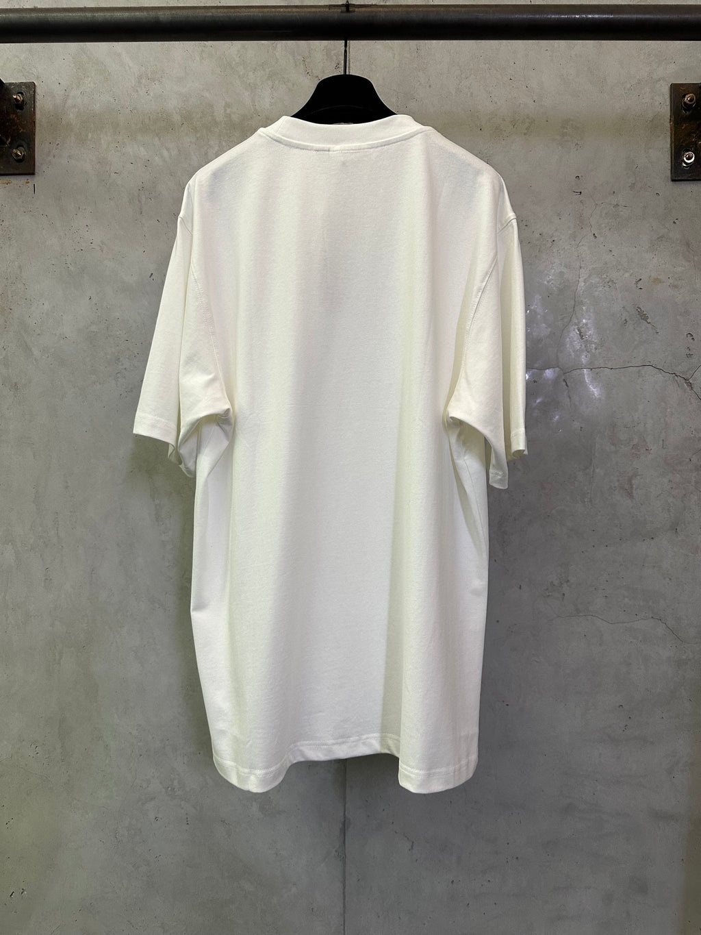 Off-white Burberry short-sleeve T-shirt, back view