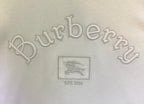 Off-white Burberry T-shirt chest logo graphic and crest