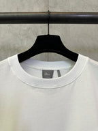 Dior crew-neck T-shirt collar with Dior logo on inside neck label