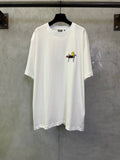 Dior short-sleeve T-shirt in white with small front graphic print