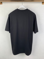Burberry short-sleeve T-shirt, dark tone, plain back view