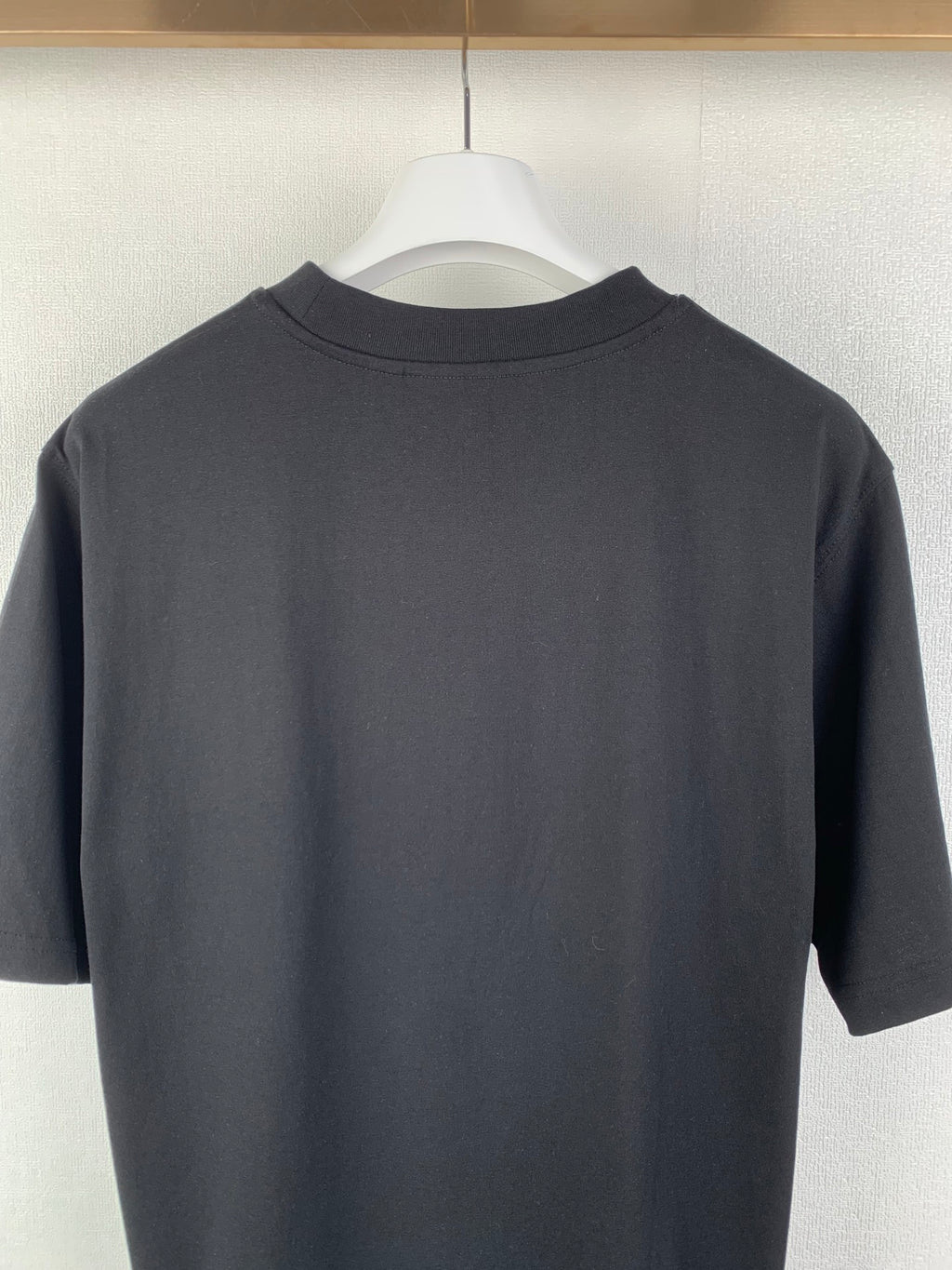 Burberry short-sleeve T-shirt, dark tone, crew neck and upper back