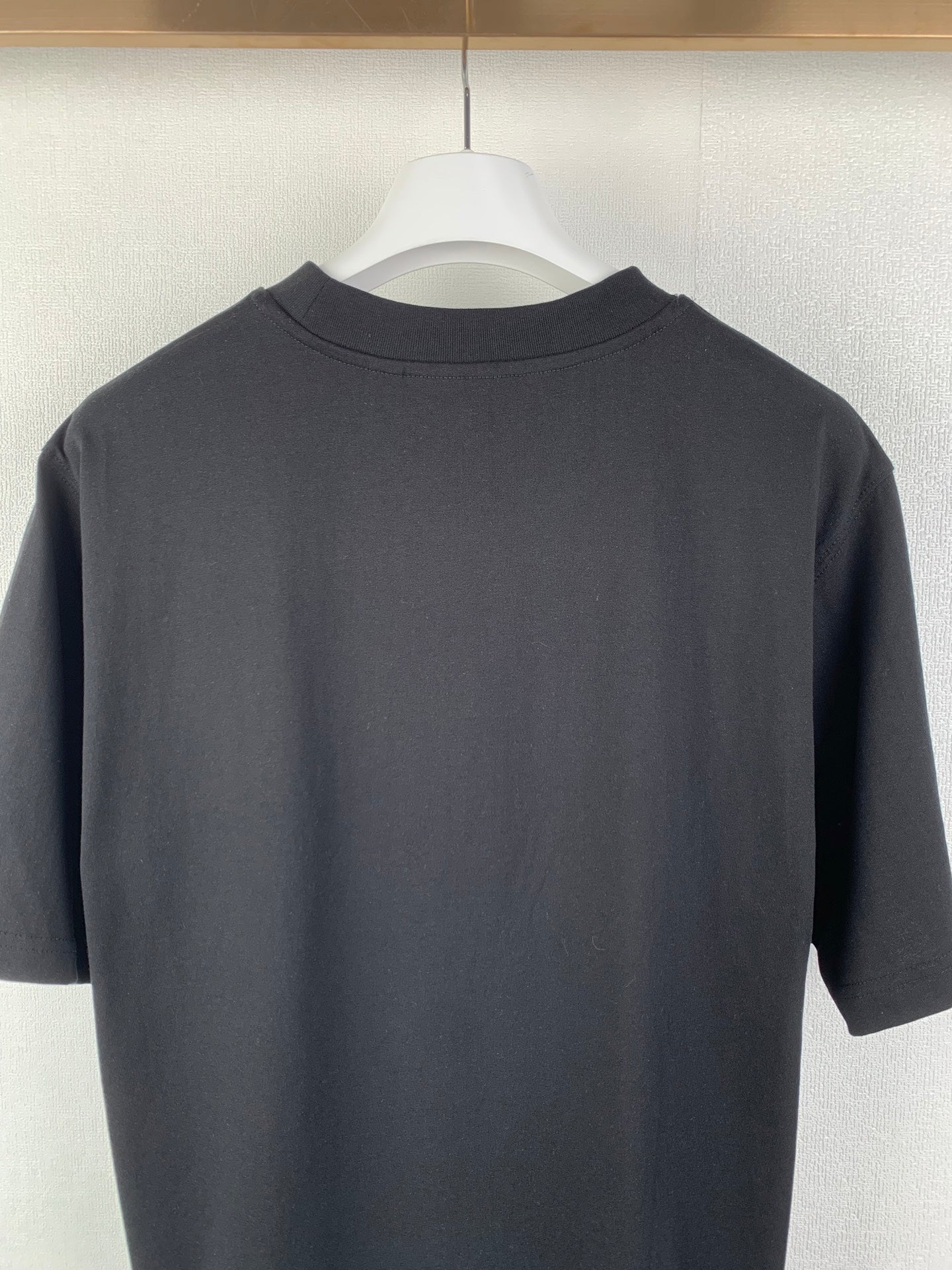 Burberry short-sleeve T-shirt, dark tone, crew neck and upper back