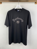 Burberry short-sleeve T-shirt in dark tone with chest logo graphic