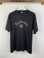 Burberry short-sleeve T-shirt in dark tone with chest logo graphic