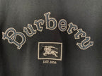 Burberry T-shirt with crest graphic and 'EST. 1856' text