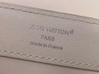 Louis Vuitton Paris leather label reading Made in France