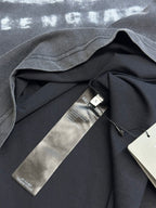 Balenciaga dark gray T-shirt with inner neck label and tag attached