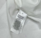 Burberry size-care label inside white shirt