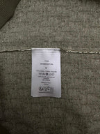 Polo interior neck label with fabric info tag