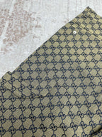 Gucci shorts fabric panel with allover GG monogram pattern