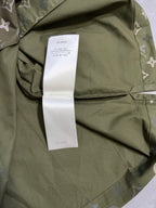 Louis Vuitton monogram short-sleeve shirt in olive green with interior care label