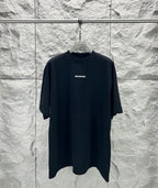 Balenciaga dark T-shirt with small chest logo