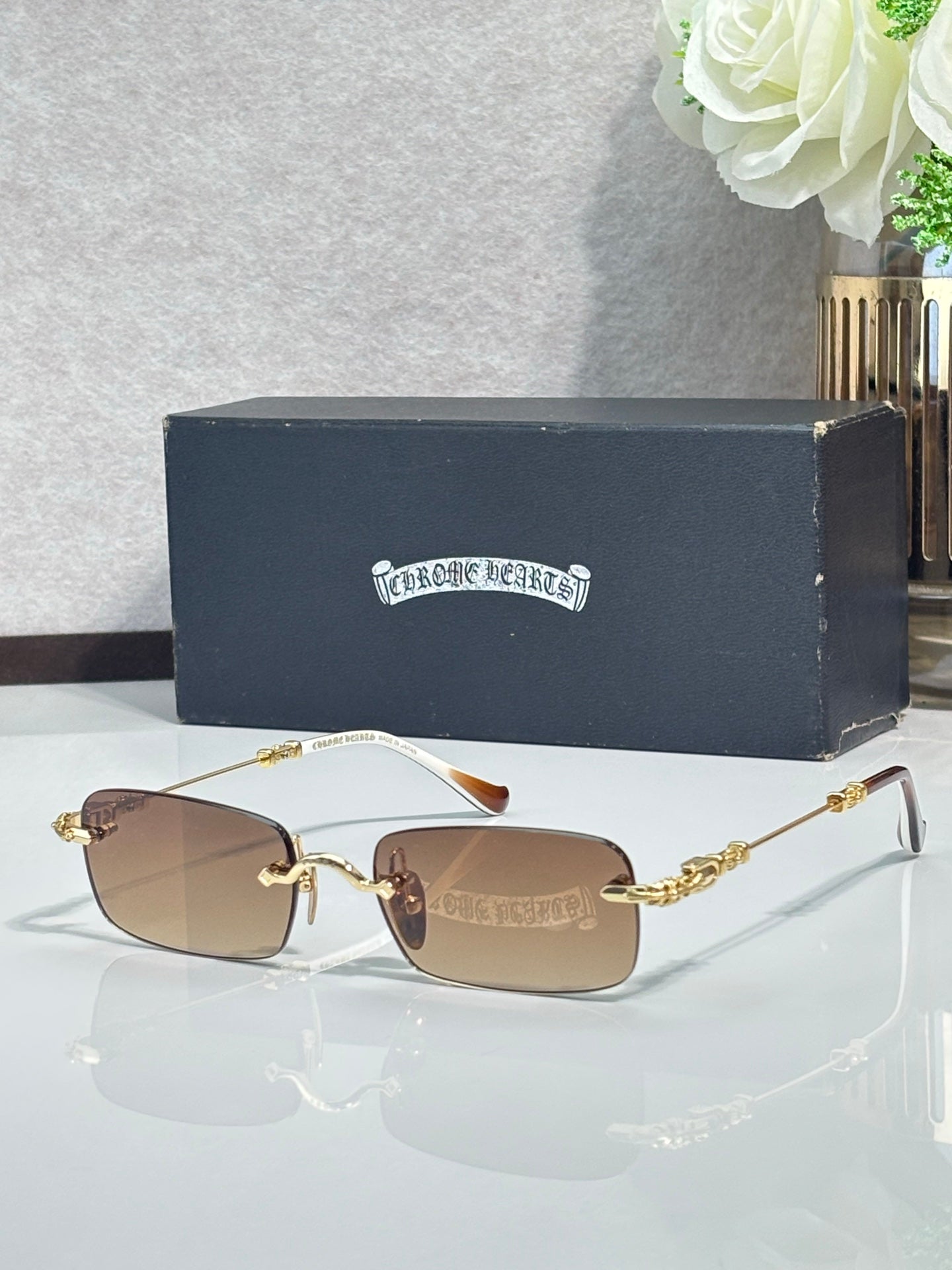 Chrome Glasses