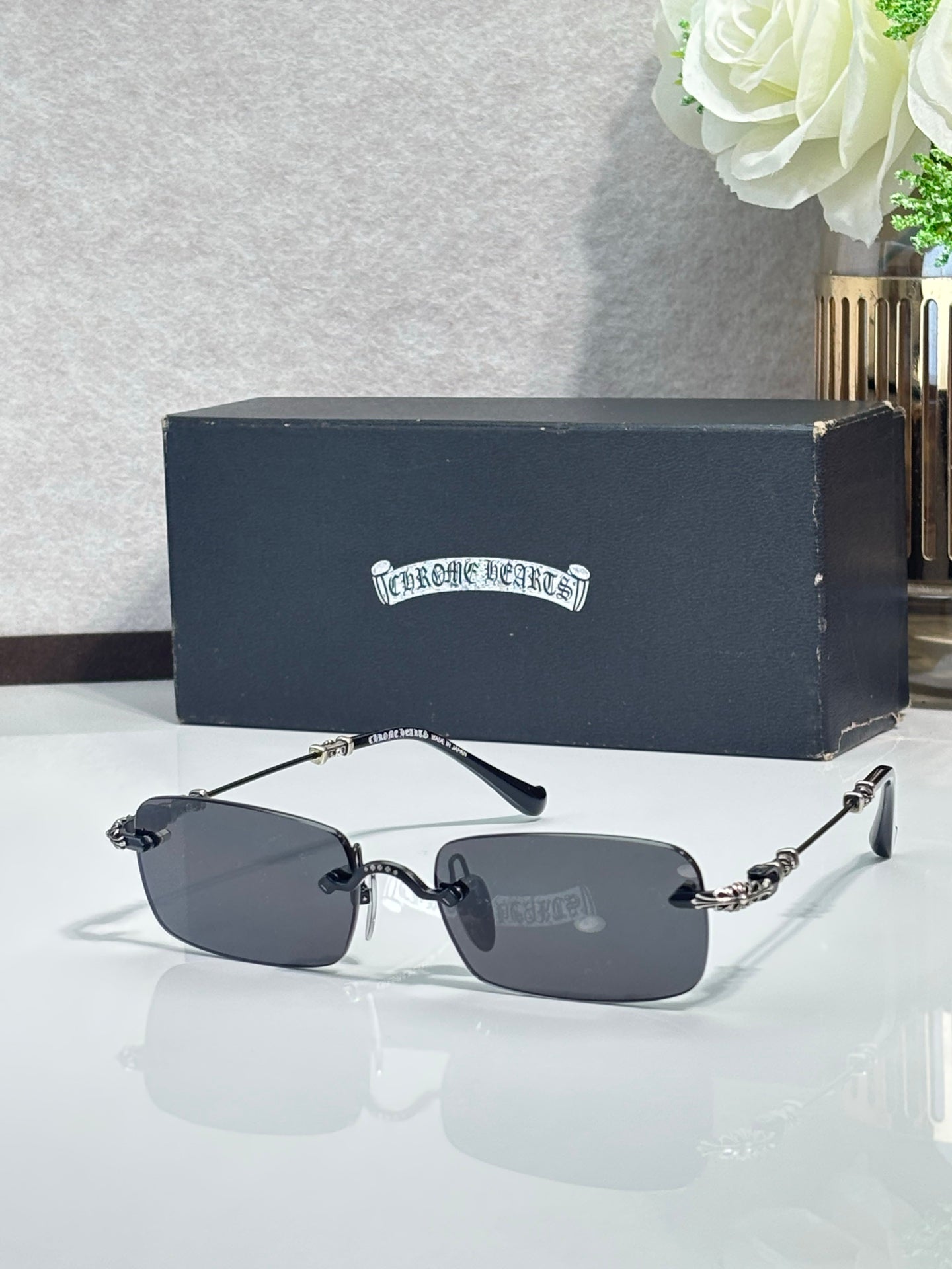 Chrome Glasses