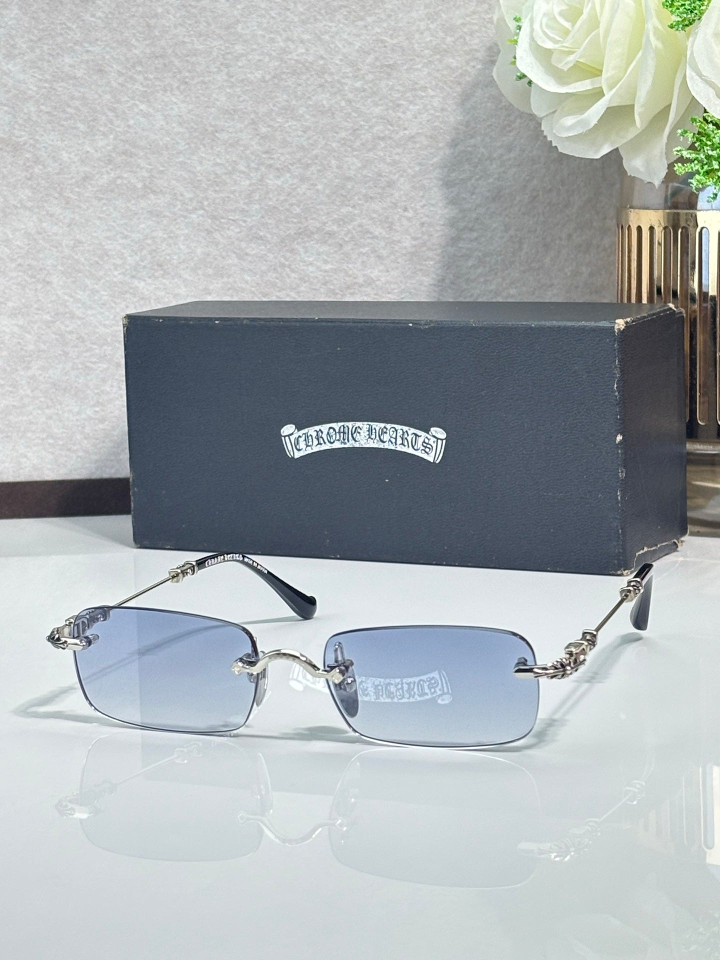 Chrome Glasses