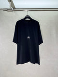 Black Balenciaga T-shirt with small chest logo