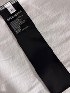Balenciaga clothing size tag and care label, size M