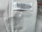 Burberry long-sleeve shirt, white, interior care label with buttons