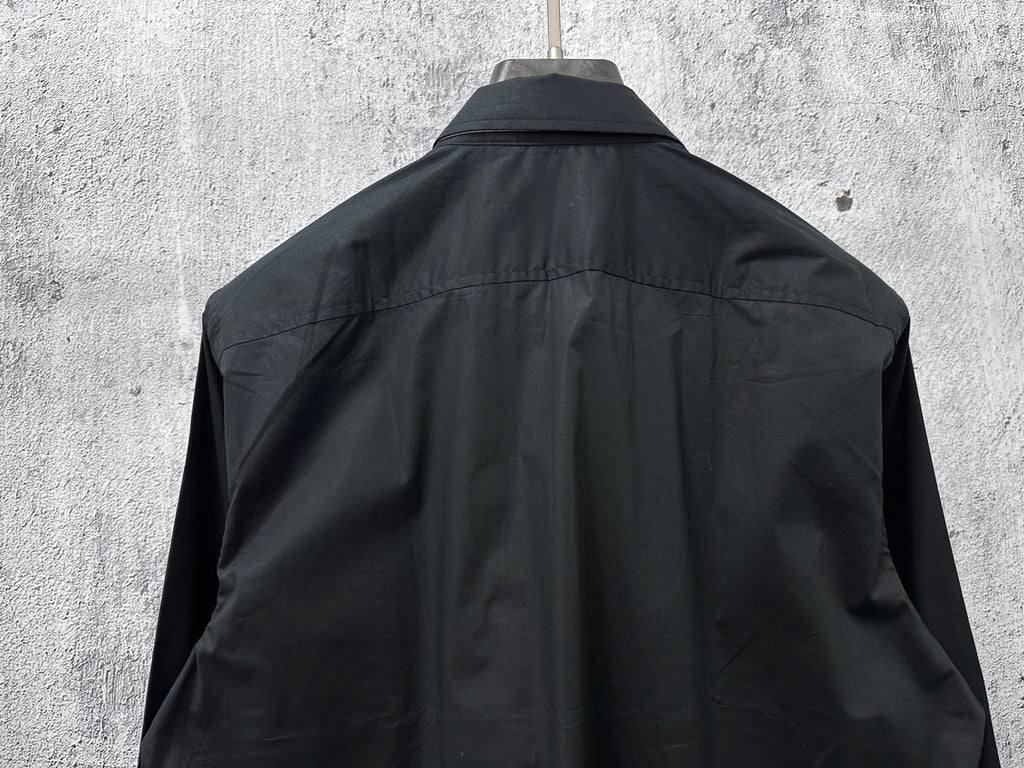 Burberry long-sleeve shirt back view with yoke seam