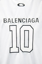 Balenciaga jersey front with large '10' and BALENCIAGA text