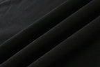 Black T-shirt fabric texture close-up