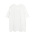 White Gucci short-sleeve T-shirt, plain back view