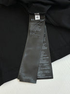 Balenciaga black T-shirt size XS tag with care and production text