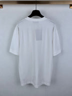 Gucci white crew-neck short-sleeve T-shirt, back view