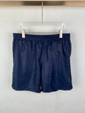 Louis Vuitton monogram shorts with elastic waistband, dark navy fabric