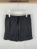 Louis Vuitton black drawstring shorts with elastic waistband and side pockets