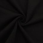 Black T-shirt fabric texture close-up