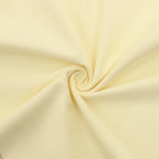 Gucci short-sleeve T-shirt fabric, pale yellow knit closeup
