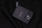 Prada black shorts with PRADA hang tag and logo label