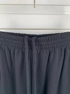 Balenciaga pants elastic waistband with gray drawcord