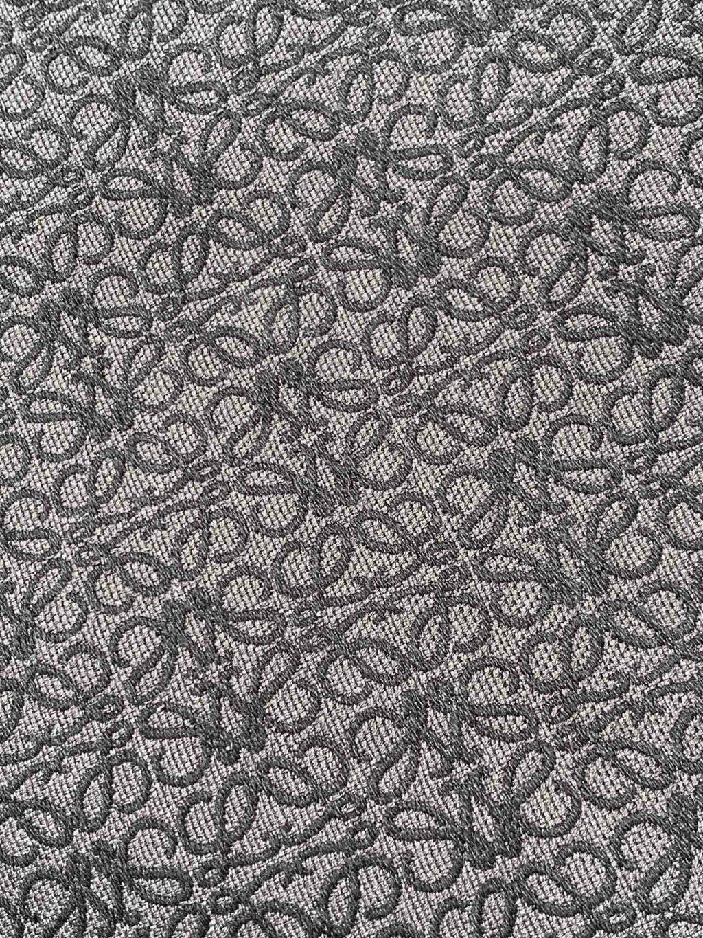 Jacquard fabric pattern for a Loewe tote bag in dark charcoal tones