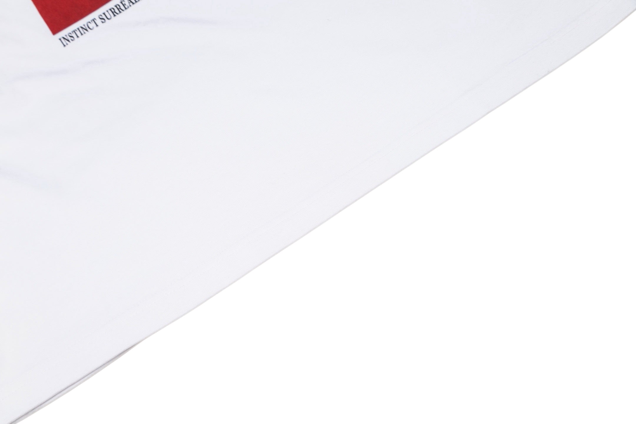 Givenchy white T-shirt hem with small printed details