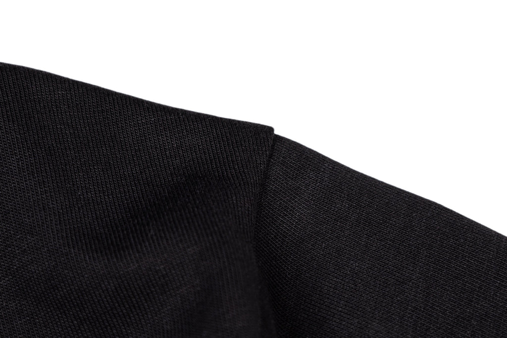 Givenchy black T-shirt shoulder and side seam detail