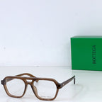 Bottega Veneta sunglasses with tortoise frame and clear lenses