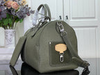 Louis Vuitton olive green bag with front key pouch and shoulder strap