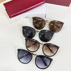 Gucci glasses set of six: black and tortoiseshell frames with tinted lenses